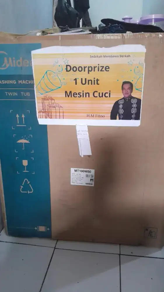 Mesin cuci Midea 8 kg