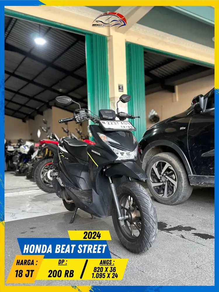 HONDA BEAT STREET 2024 LIKE NEW MASZEHH HIKMAH MOTOR KEPUH