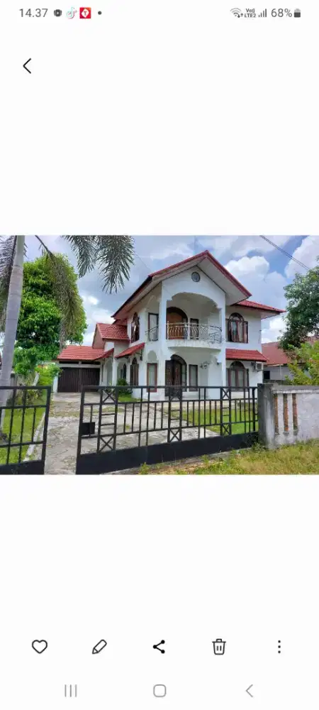 BU 800JT NETT! Rumah 2Lt Groga 700M² Duri
