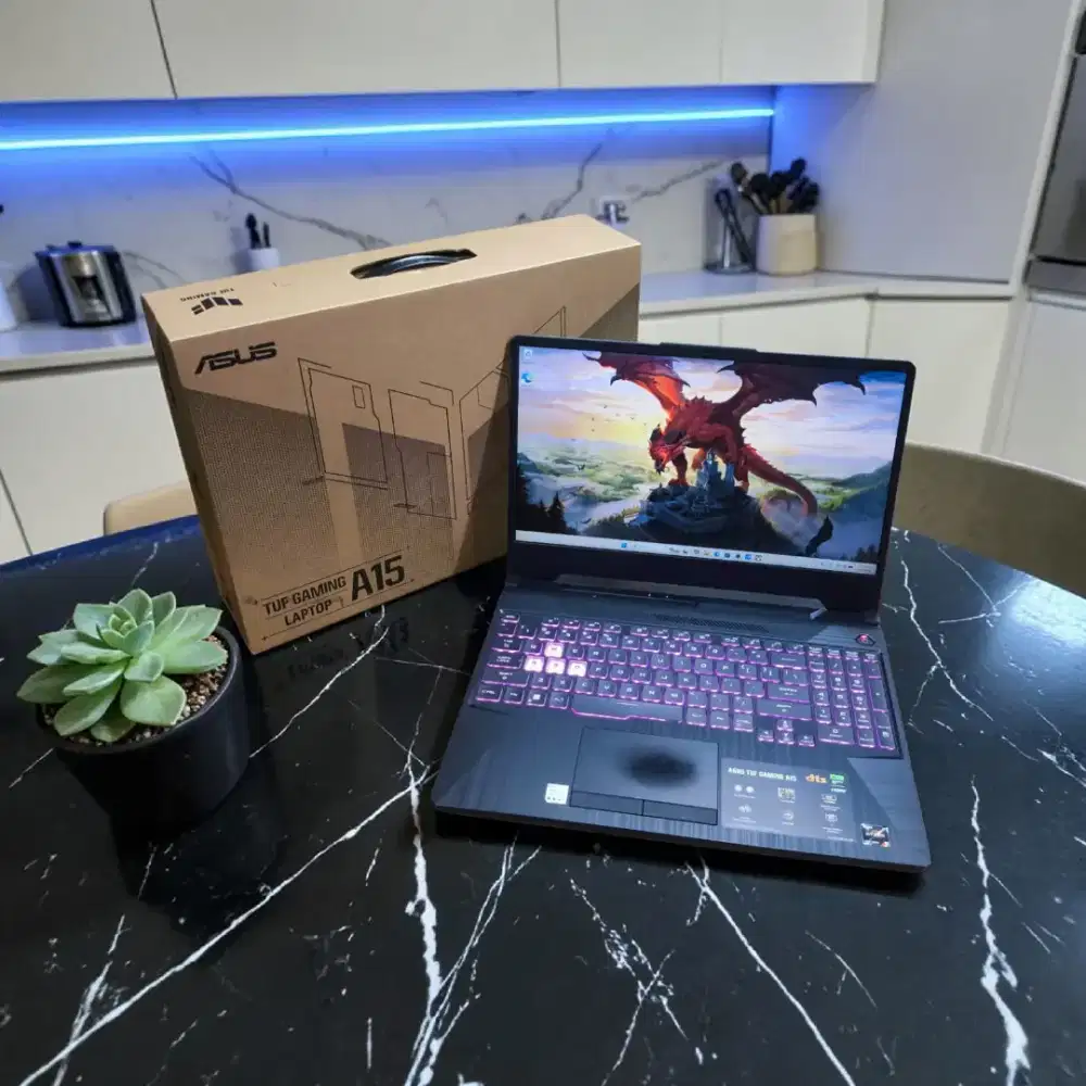 ASUS TUF A15  NVIDIA RTX GARANSI RESMI ACTIVE (SSD 512GB) 06/07 2026*