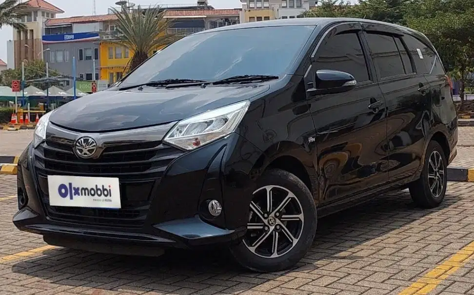 TDP 7,JT, Toyota Calya 1.2 G Bensin-AT Hitam 2021
