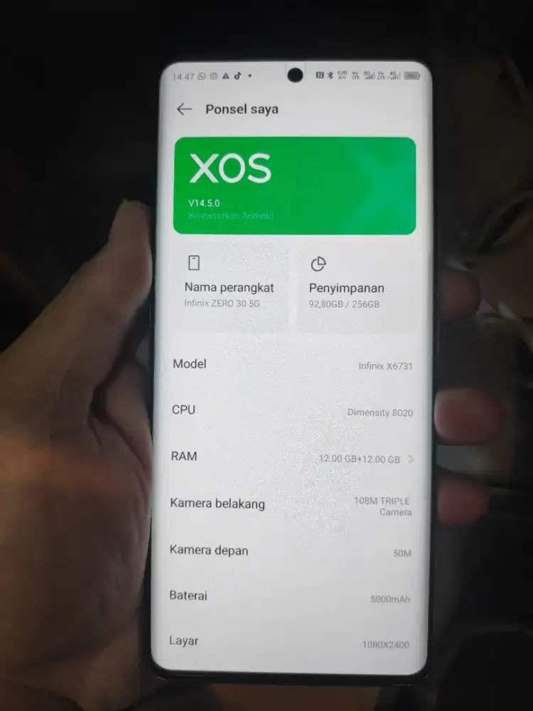 INFINIX ZERO 30 5G 12/256