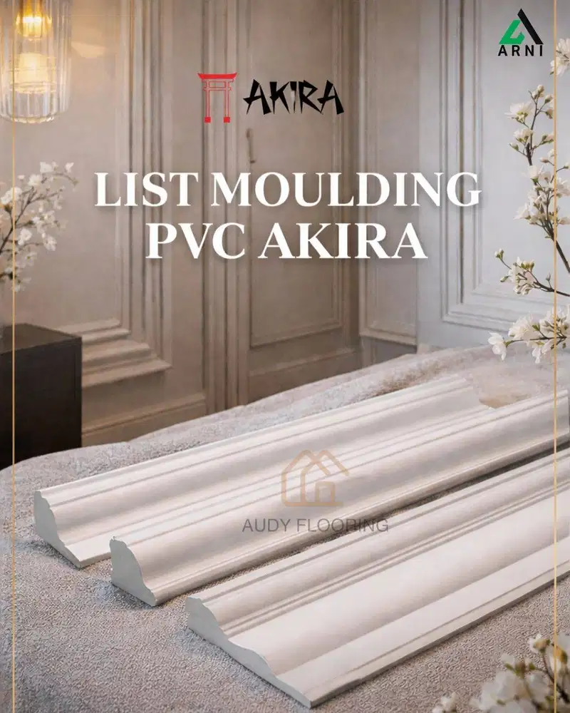 List Moulding PVC Akira | Wall Moulding PVC | moulding line akira