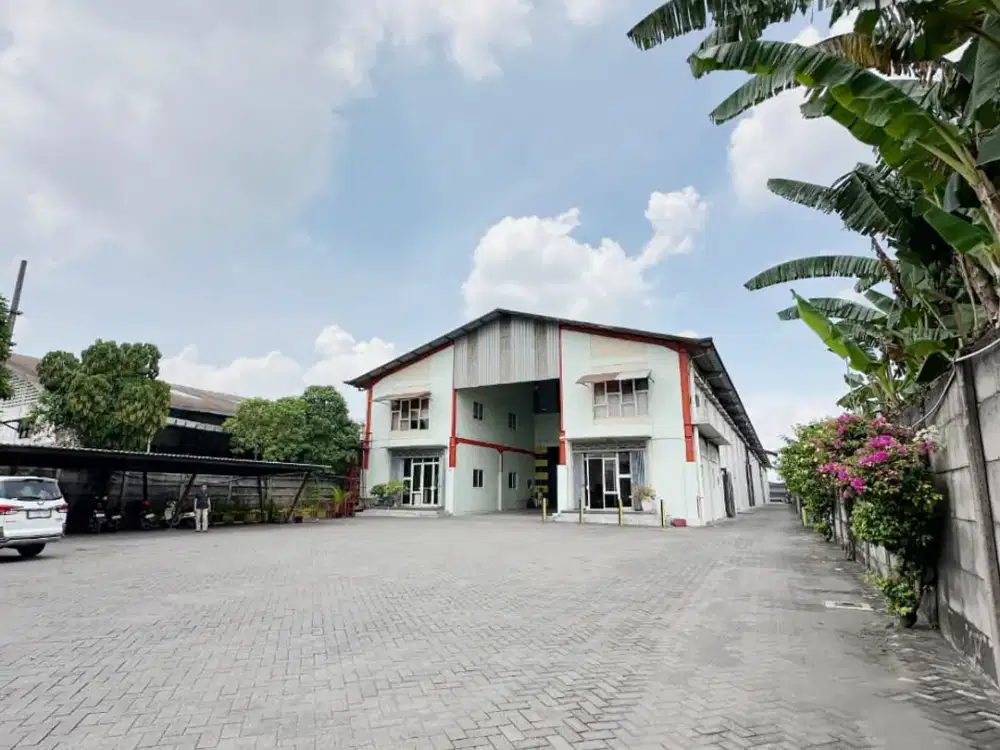 Dijual Gudang Lokasi Super Strategis di By Pass Krian, Sidoarjo