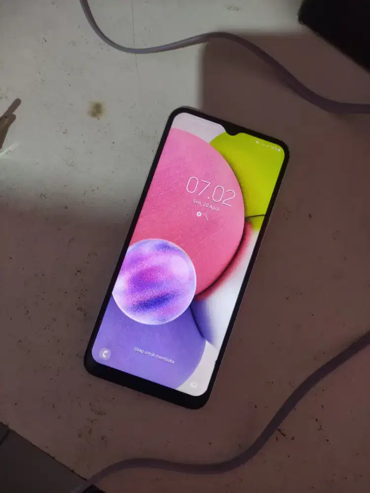 Samsung a03s.keterangan di foto