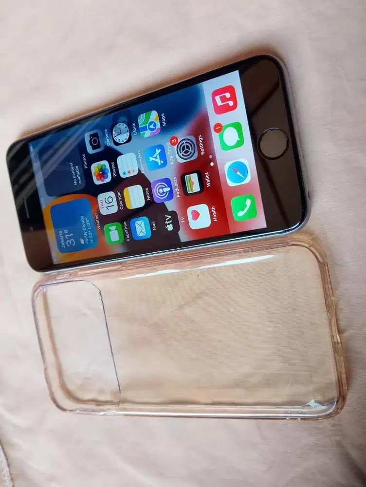 Iphone 6s 128 Gb wifi only modif back cover iphone 17 pro max nego