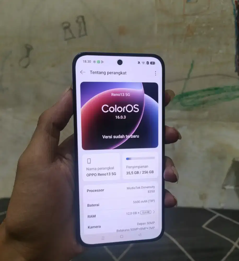 Oppo reno 13 5g 12/256