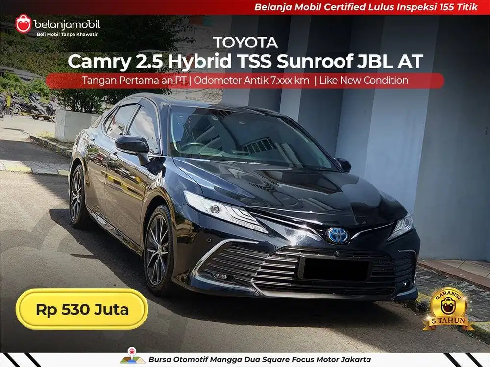 [ LOW KM 7RB ] Toyota Camry 2.5 Hybrid TSS Sunroof JBL AT 2023/2024