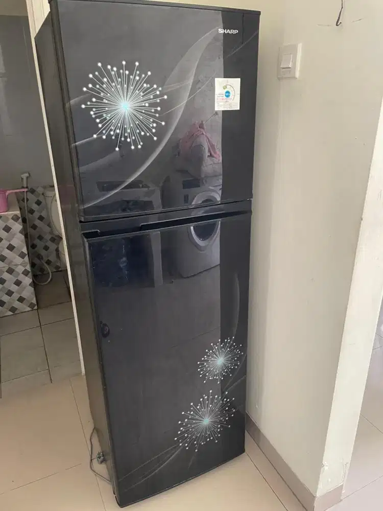 kulkas sharp 2 pintu
