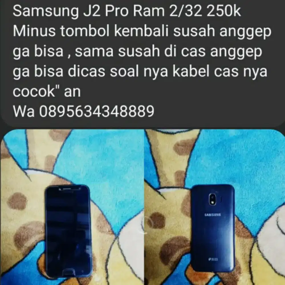 BU SAMSUNG J2 Pro