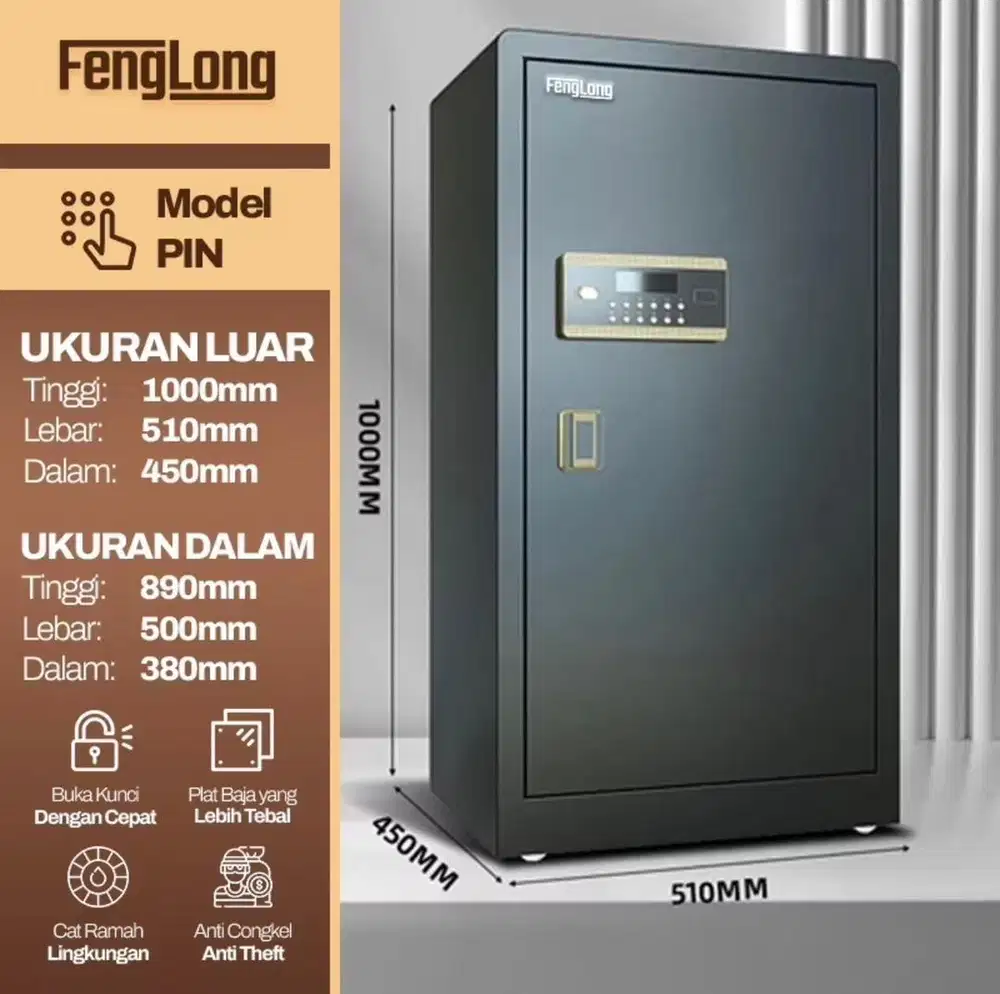 DIJUAL MURAH BRANKAS BARU