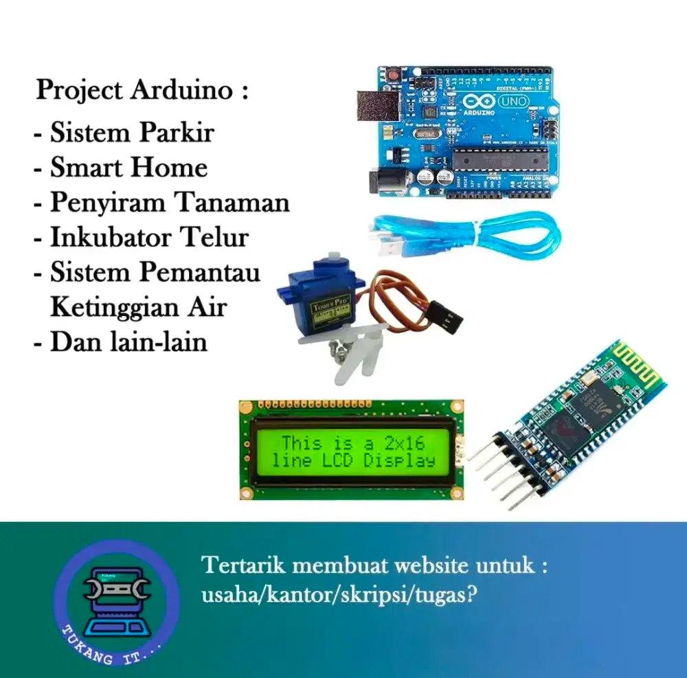 Jasa Bimbingan Tugas Akhir / Skripsi Arduino / Website