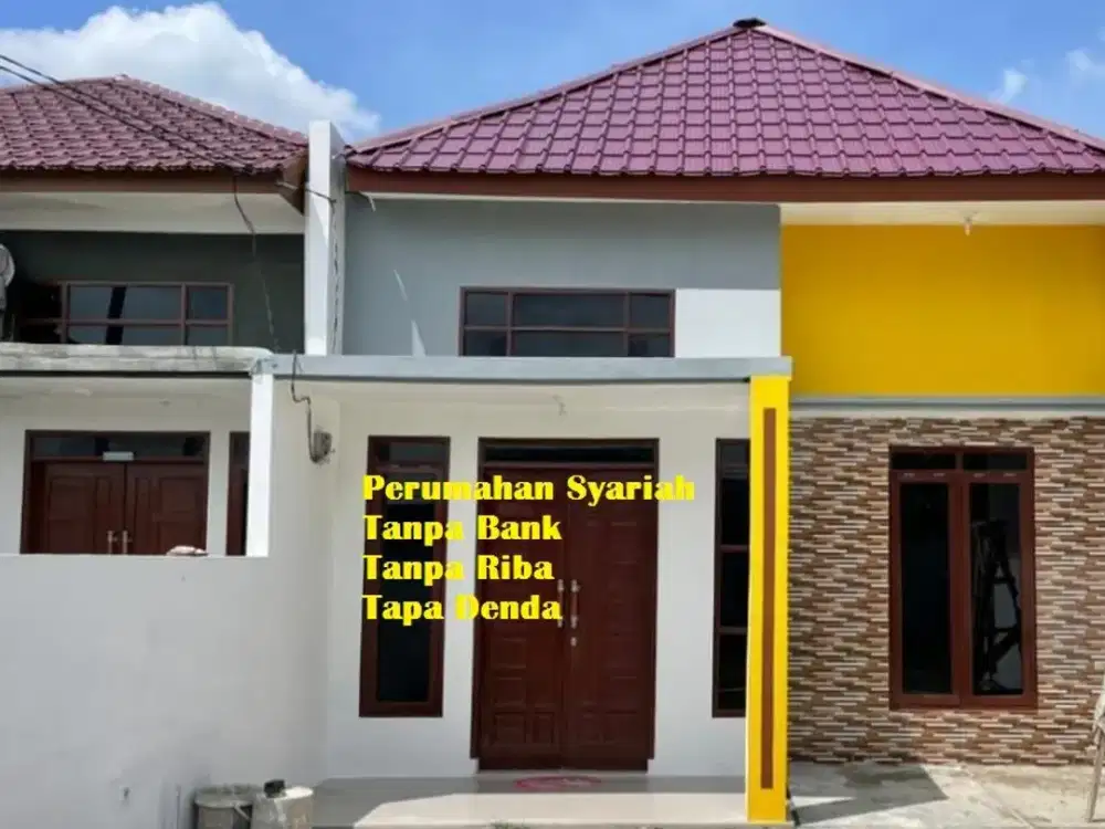 Rumah Cantik SHM Bisa Design Sesuai Keinginan Konsumen di Perumahan Syariah Tembung