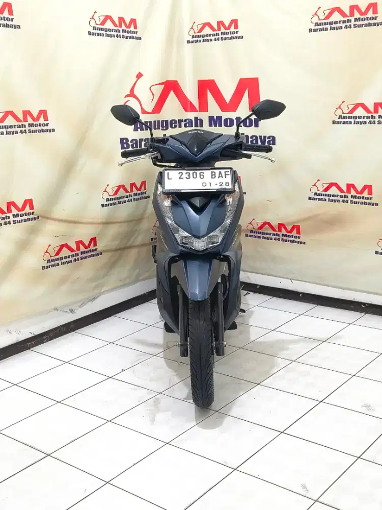 Km 11 Ribu Honda Beat Deluxe Tahun 2023 Biru doff