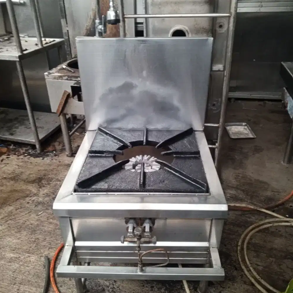 Kompor Gas Stockpot Backsplash – Praktis dan Tahan Panas