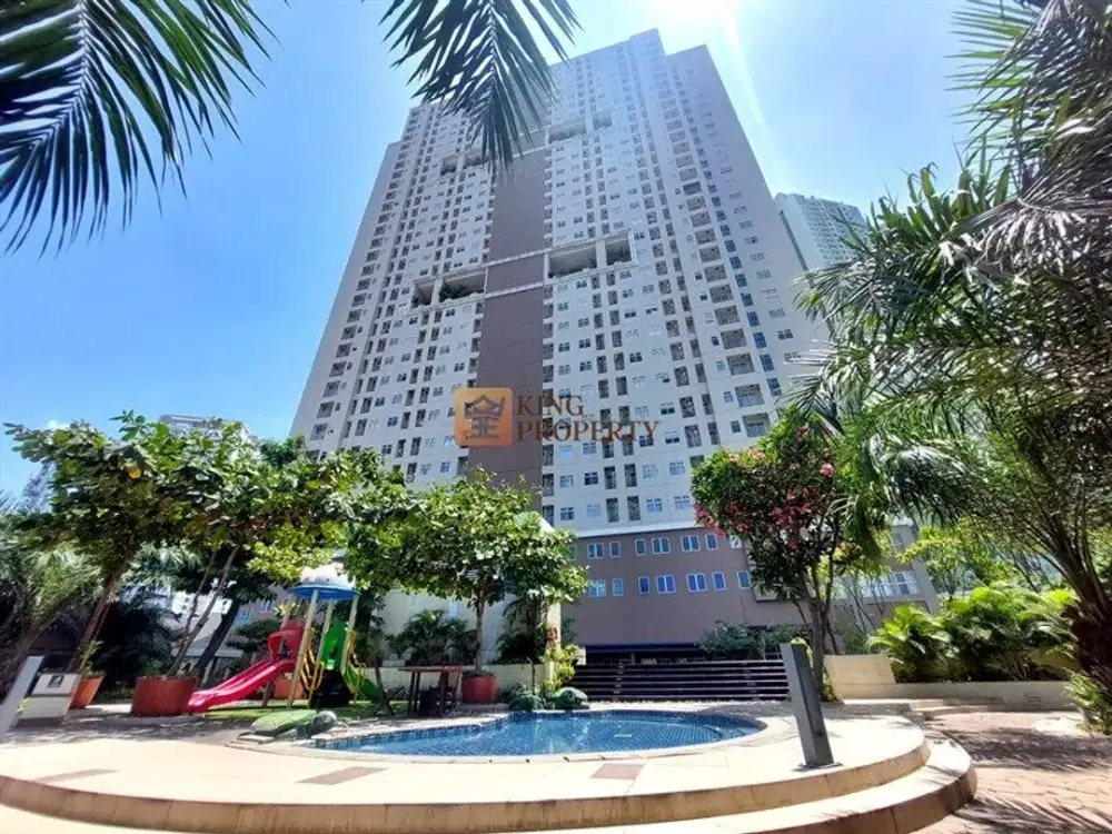 Sebrang Sogo Mall Central Park, Disewa Studio Madison Park Unfurnished Siap Huni Nyaman & Bersih, Fasilitas Kolam Renang, Gym, Billiard, Sky Garden.