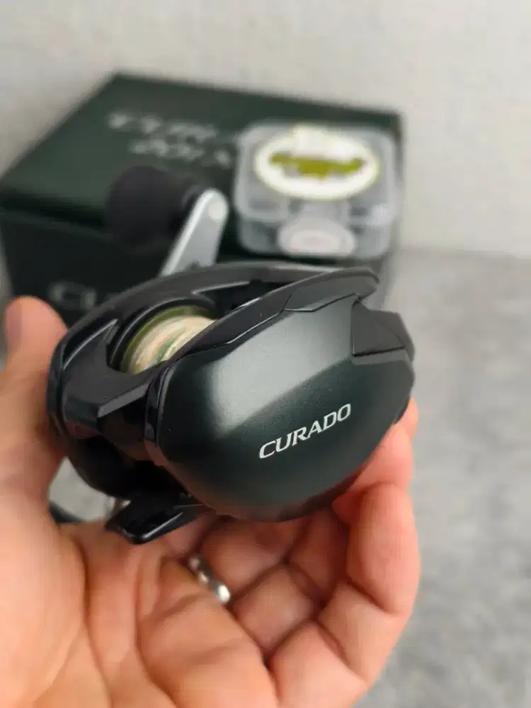 Shimano bc curado 201xg reel pancing not dc daiwa abu garcia