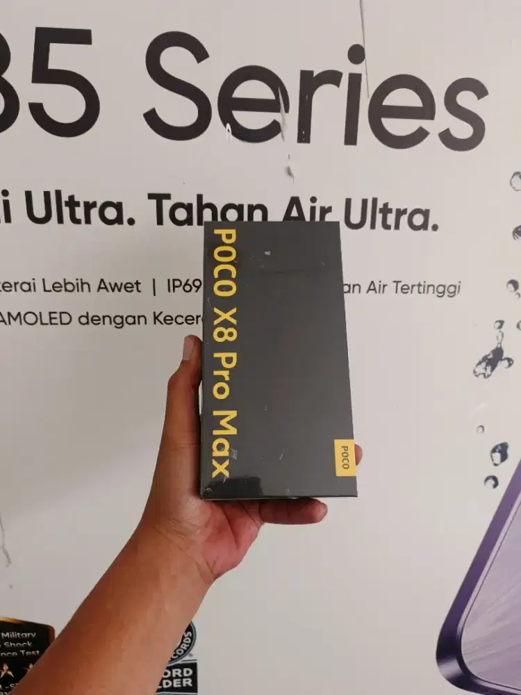 Fast respon WA Poco X8 Pro Max 5G 12/512 Garansi resmi 15bln