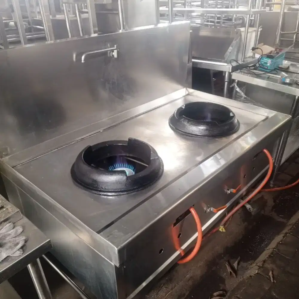 Kompor Kwali Range 2 Tungku – Tenaga Besar untuk Produksi