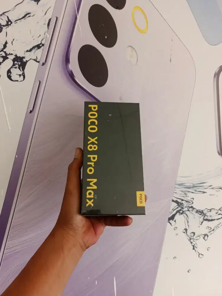 Fast respon WA Poco X8 Pro Max 5G 12/512 Garansi resmi 15bln