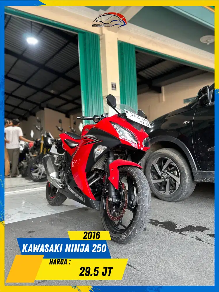 KAWASAKI NINJA 250 2016 ISTIMEWA BOSKUU HIKMAH MOTOR KEPUH