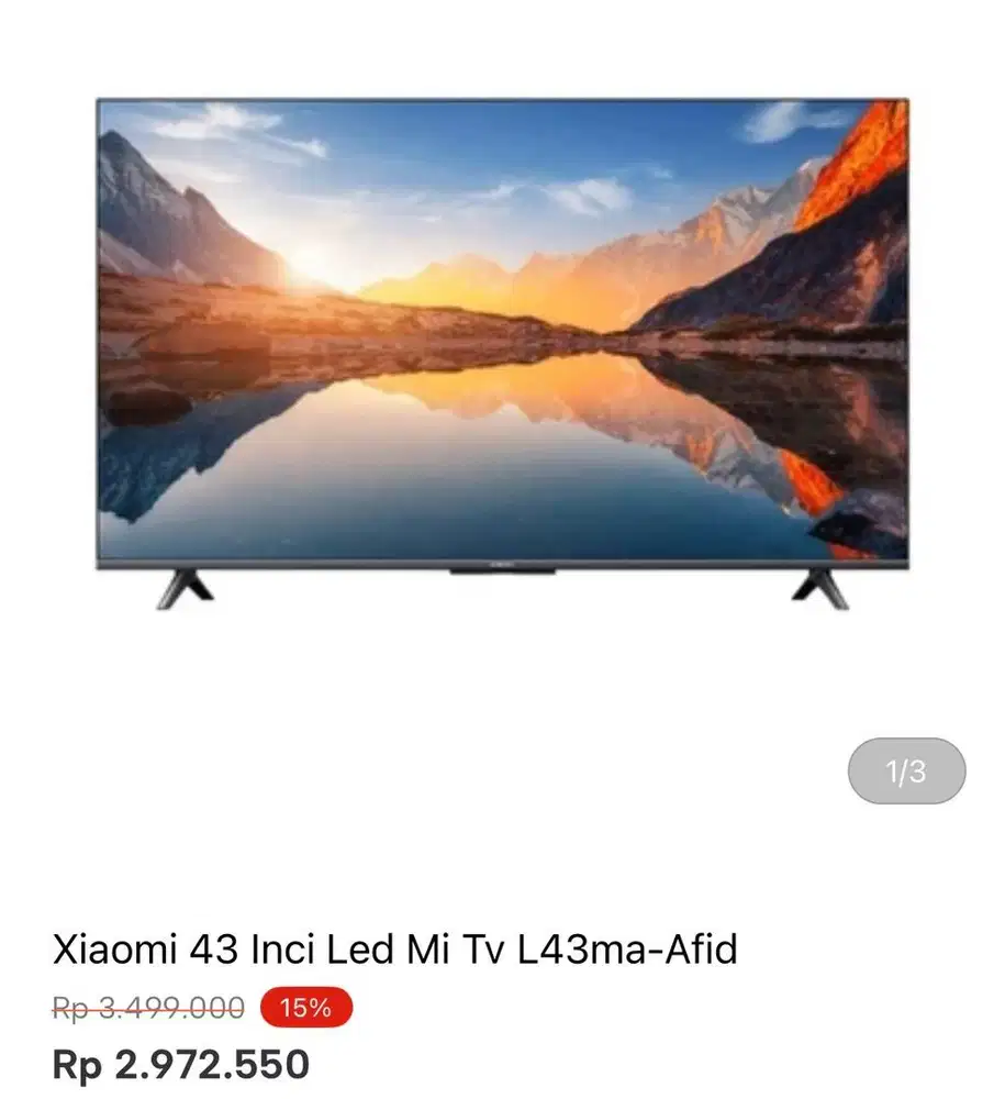XIAOMI GOOGLE TV 43inci
