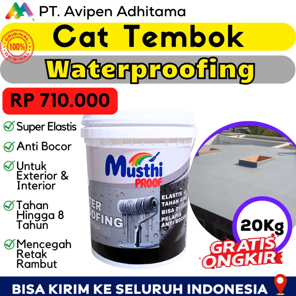 Cat Pelapis Anti Bocor 20 Kg Tahan Cuaca Ekstrem Jakarta