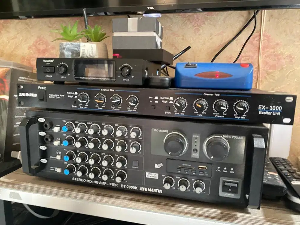 Fullset Alat Karaoke JEFE MARTIN