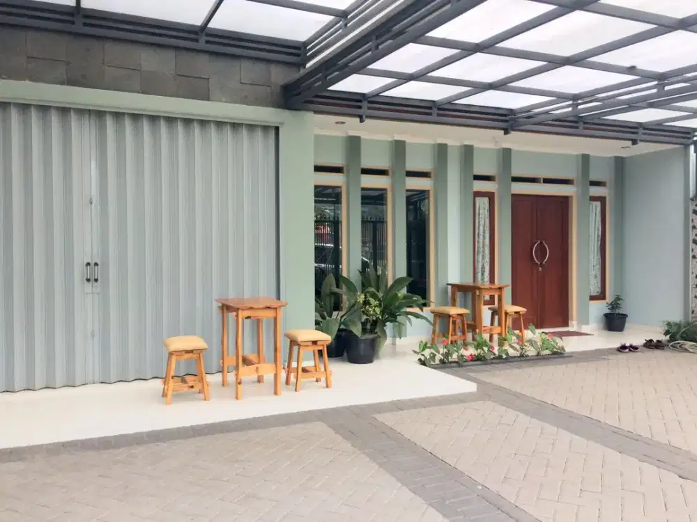 Rumah Rasa Villa Bisa Untuk Usaha Staycation di Lembang Dekat Farmhouse dan Floating Market