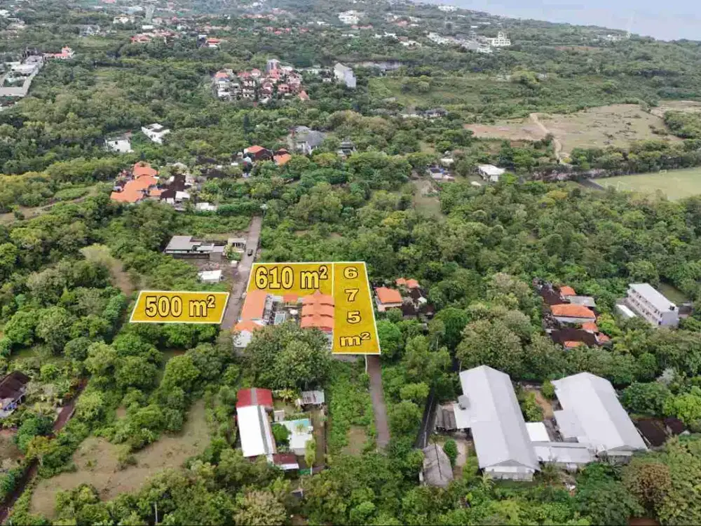Tanah Plot Kecil Link Villa Dekat Pantai Melasti Ungasan Bali