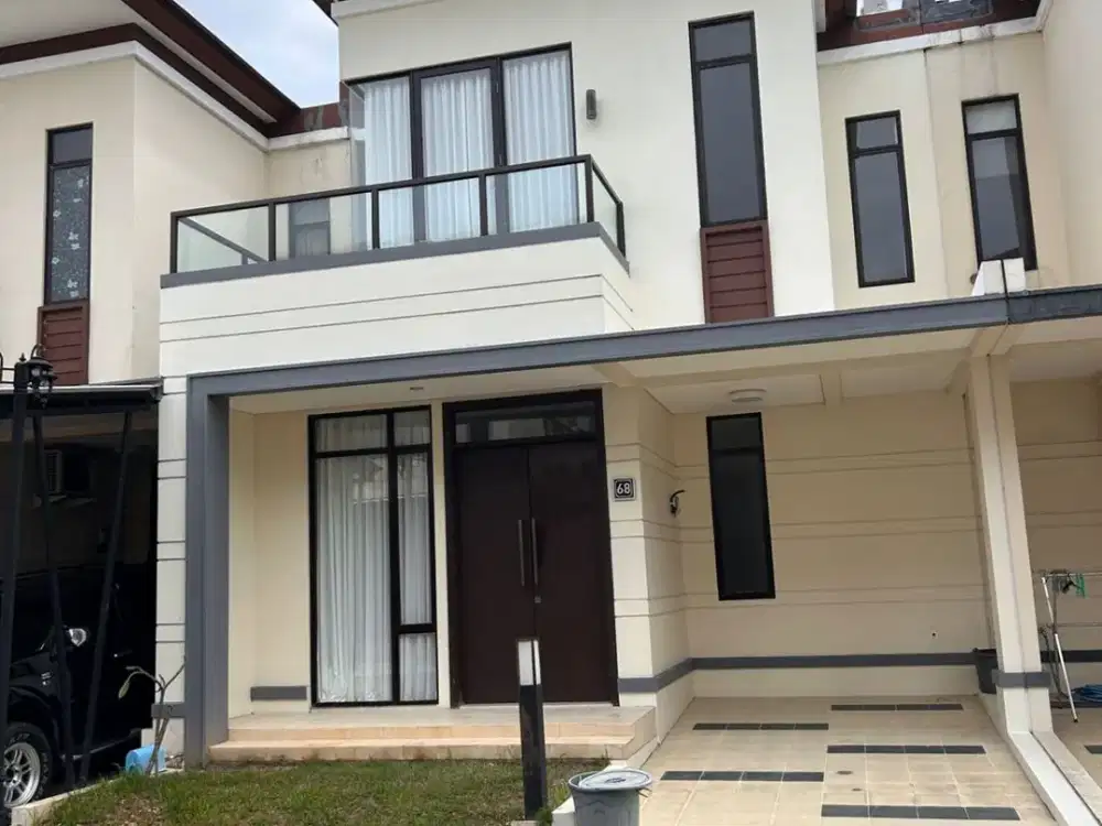 Disewakan Rumah Cluster Enchanta Lavon 1 Ada AC Siap Huni