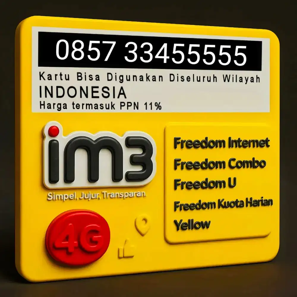 Nomor cantik Im3 panca 5