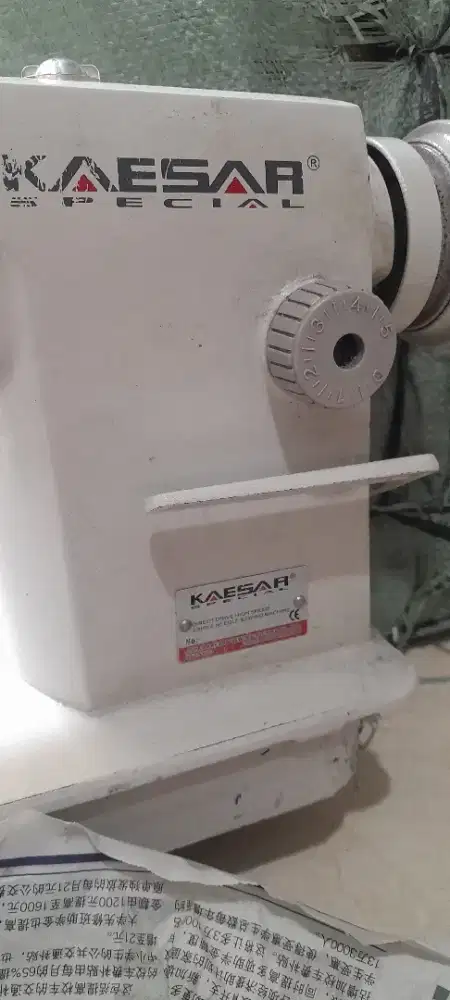 Dijual mesin jahit caesar 1 jarum (kepala+bak)