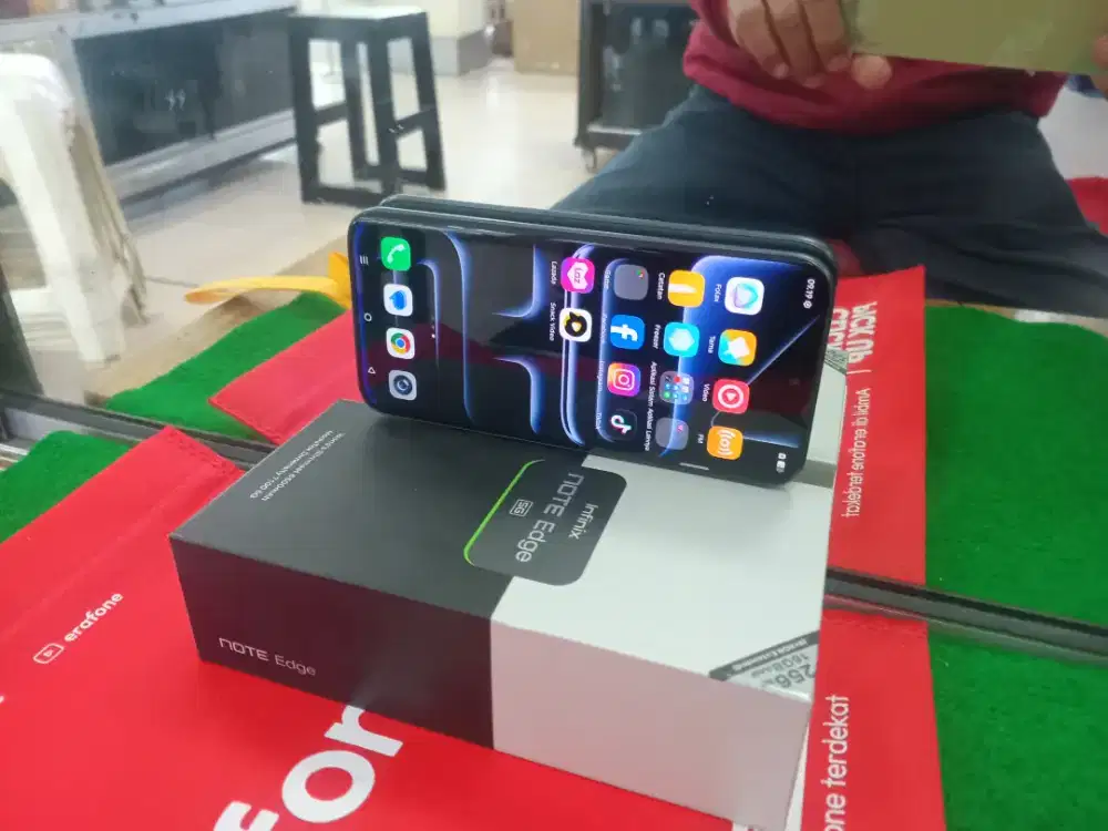 Infinix Note Edge 5G Ram 8/256 Gb mulus 2bln pake lengkap normal