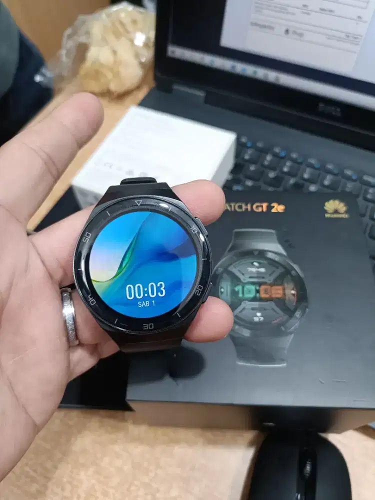 Second Huawei Watch GT 2E 46mm Unit+dus ex resmi murah !!