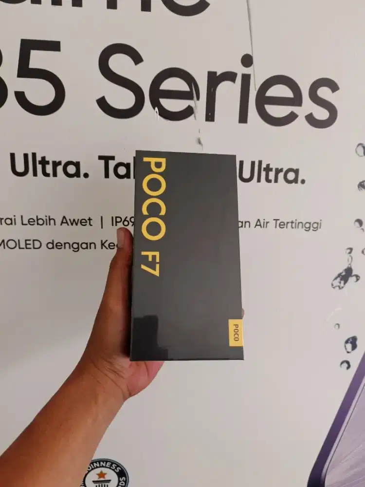 Faat respon WA Poco F7 5G 12/512 Garansi resmi 15bln