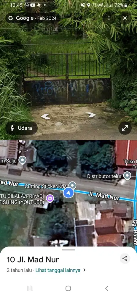 DIjual Tanah Kebun (datar) seluas 4,5 Ha