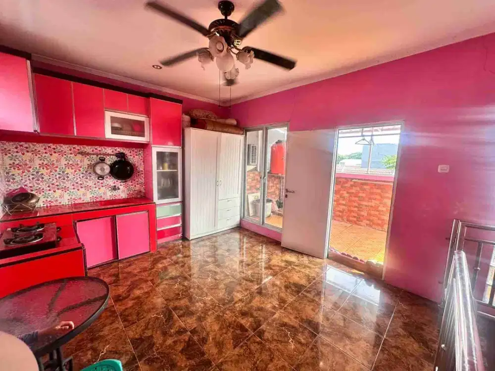 Rumah Full Furnished 2Lantai Murah Terawat Siap Huni Dalam Cluster