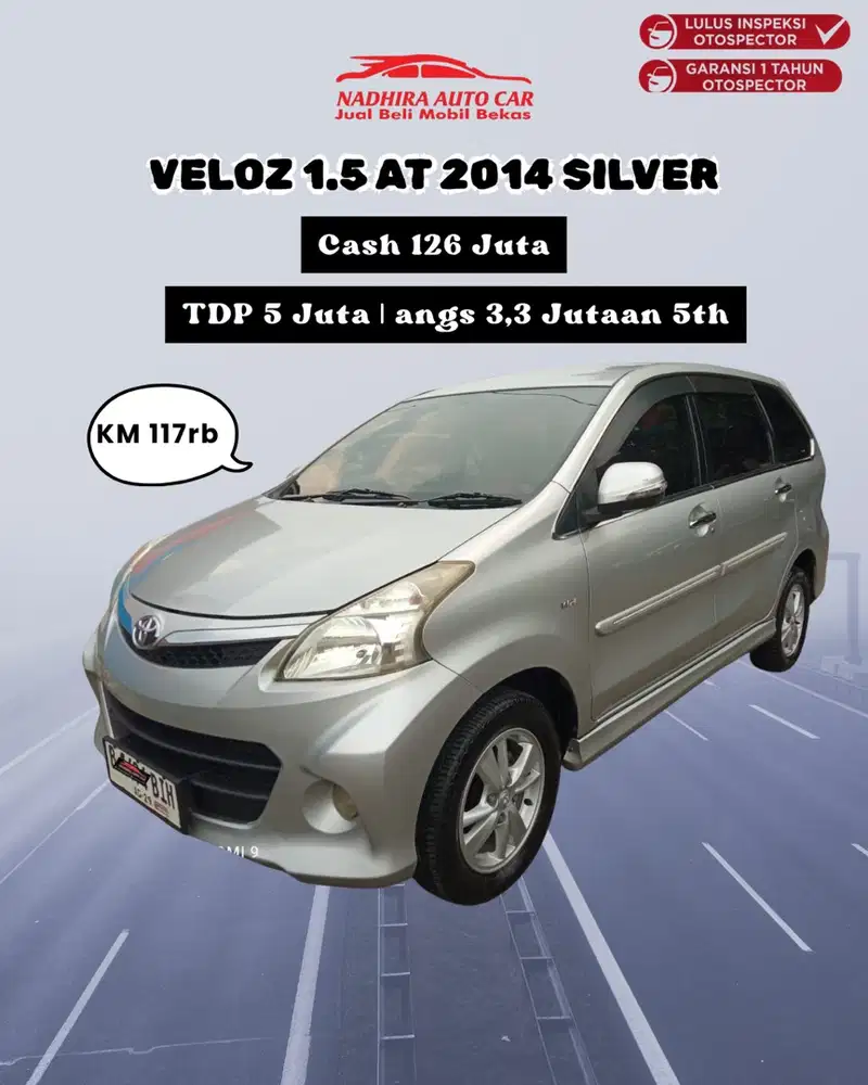 DP 5 Juta Avanza 1.5 Veloz AT 2014