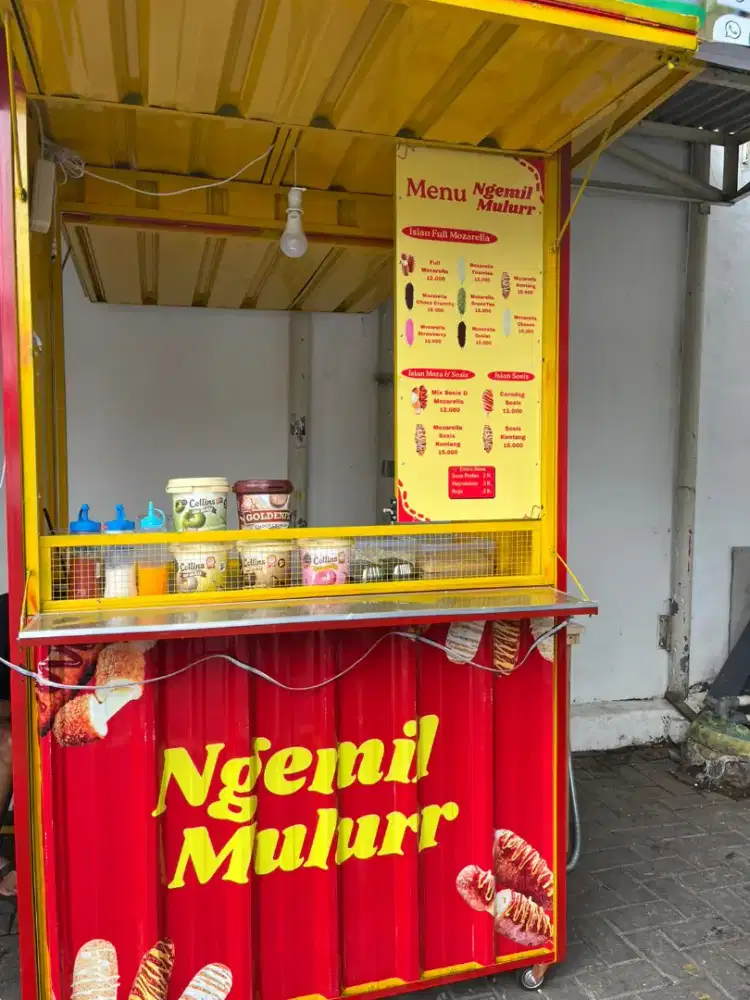 Jual gerobak untuk usaha