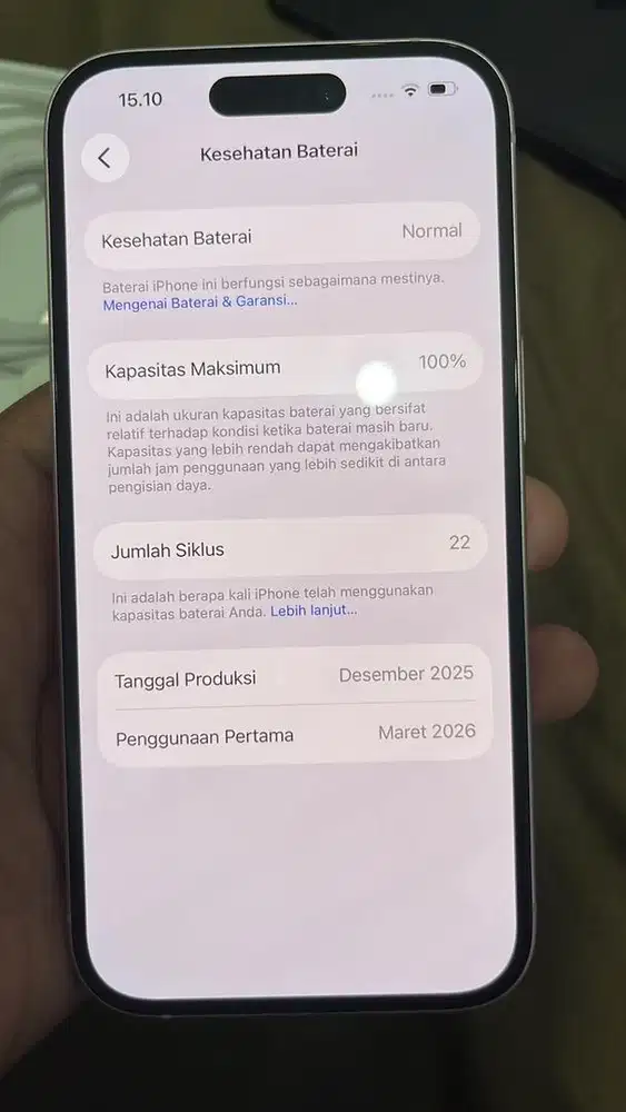 Djual ip 15 ibox 128gb