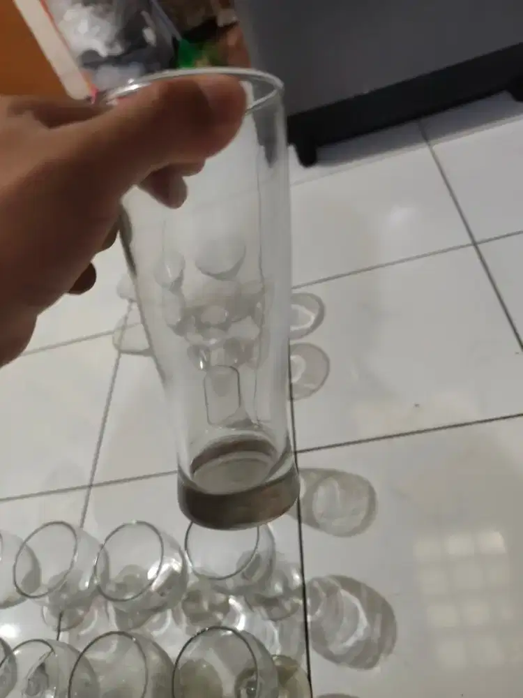 Gelas martini glasses, gelas kaca berkaki, Citinova tipe Porto