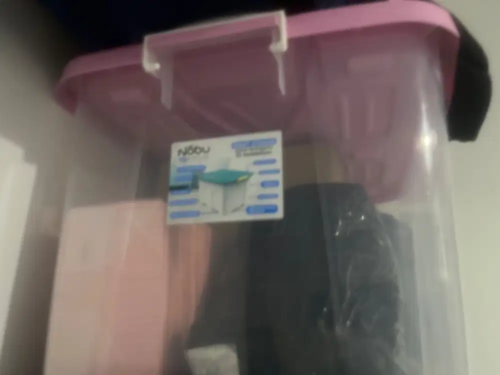 container box pink pastel 100 liter (72x51x41)