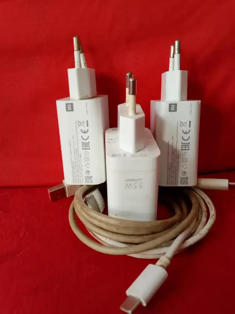 Charger Xiaomi 33w fast charger original cabutan bandung kota