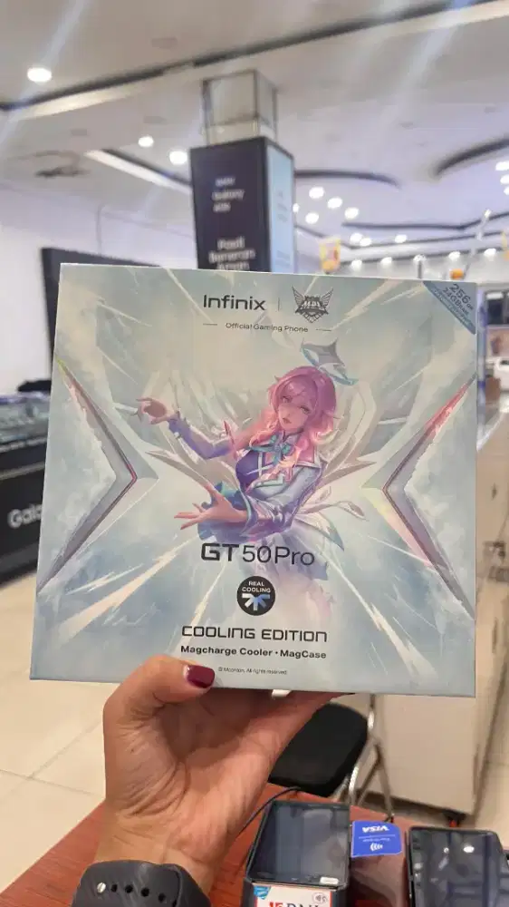 New rilis Infinix Gt 50 pro 5g 12/256 Segelbox GaransiresmiFREE COLLER