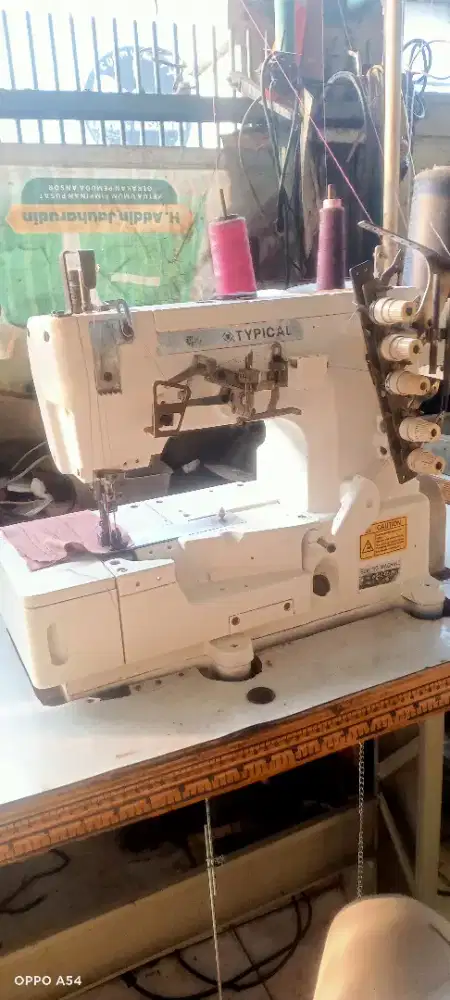 mesin kam/ overdeck servo