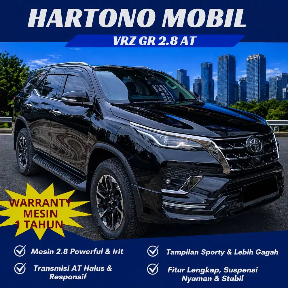 VRZ GR 2.8 AT 2022 HITAM