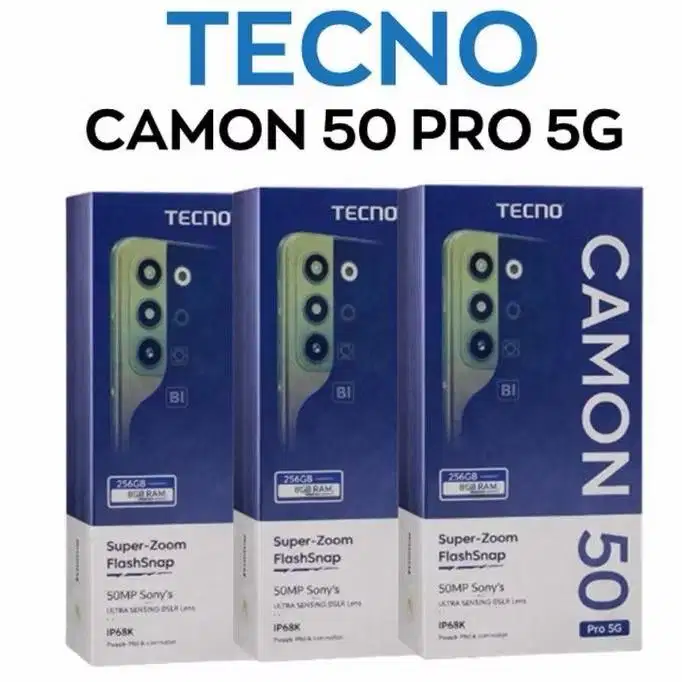 TECNO OFFICIAL STORE CAMON 50pro 12/256 HARGA PROMO