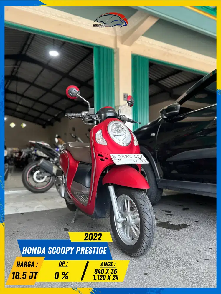 HONDA SCOOPY PRESTIGE 2022 MESIN MULUS MASZEHH HIKMAH MOTOR KEPUH