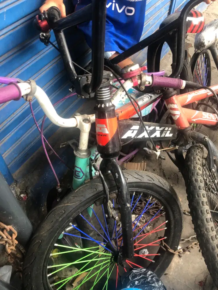 lelang sepeda anak udah males pake